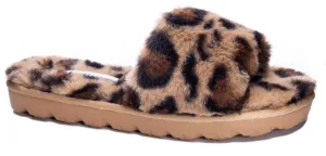 Rally Faux Leopard Slipper