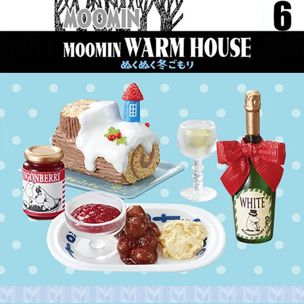 Rare 2017 Re-Ment Moomin Warm House Full Set of 8 pcs <Free Shipping>