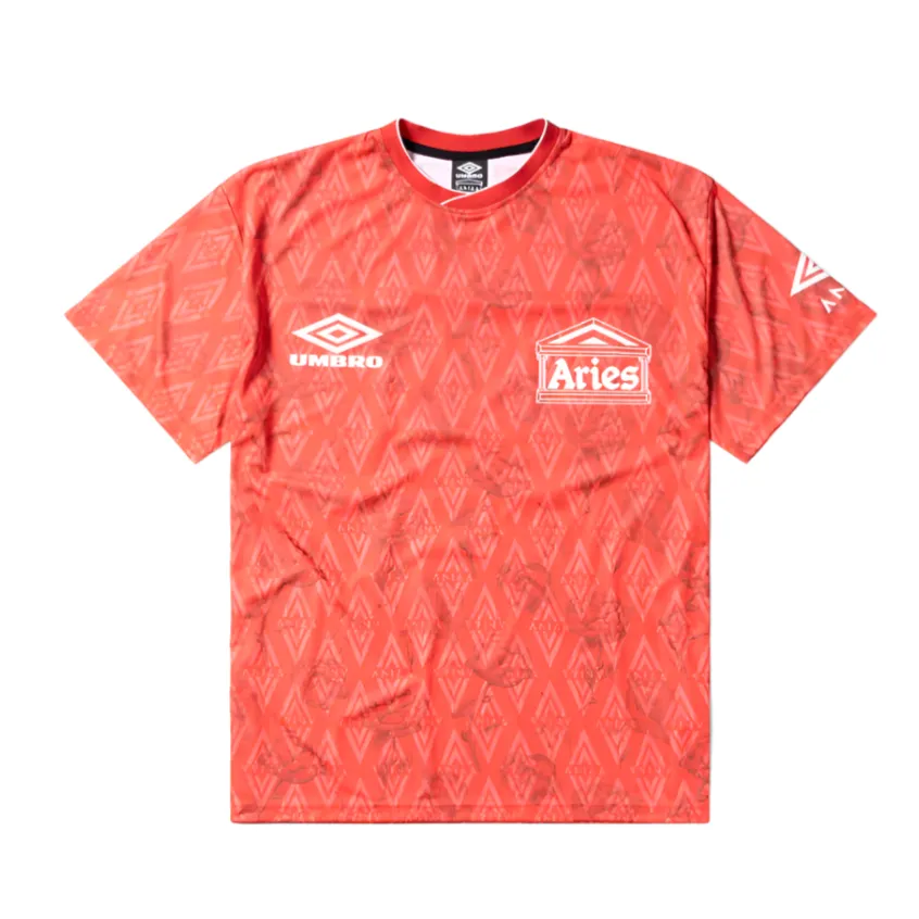 RED ROSES SS FOOTBALL JERSEY / ARIES x UMBRO