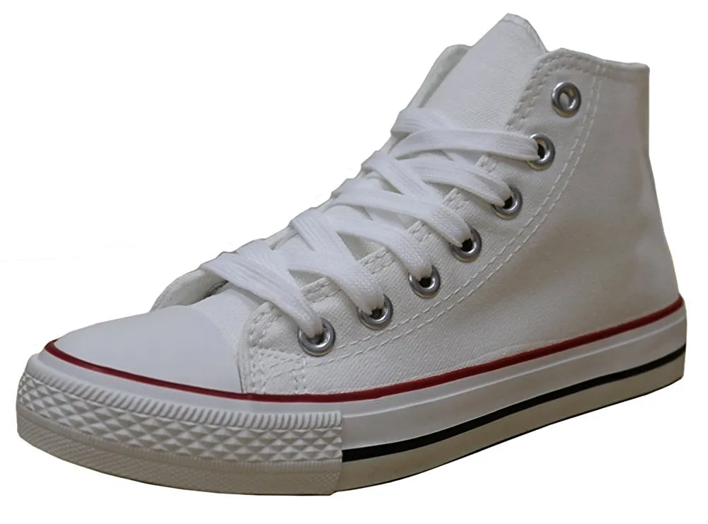 S-3 Women's High Top Classic Canvas Fashion Sneaker