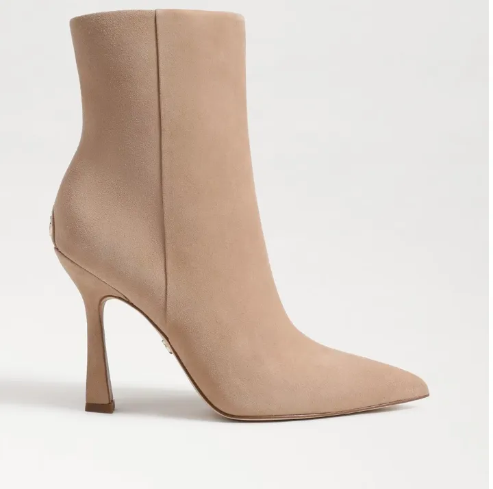 Sam Edelman Ella Pointed Toe Bootie in Golden Caramel