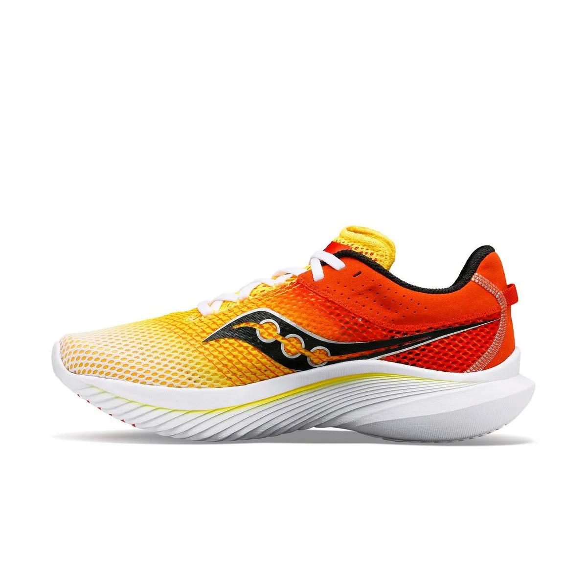 Saucony Kinvara 14 Yellow Red SS24 Sneakers