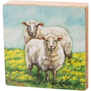 Sheep Duo Box Sign