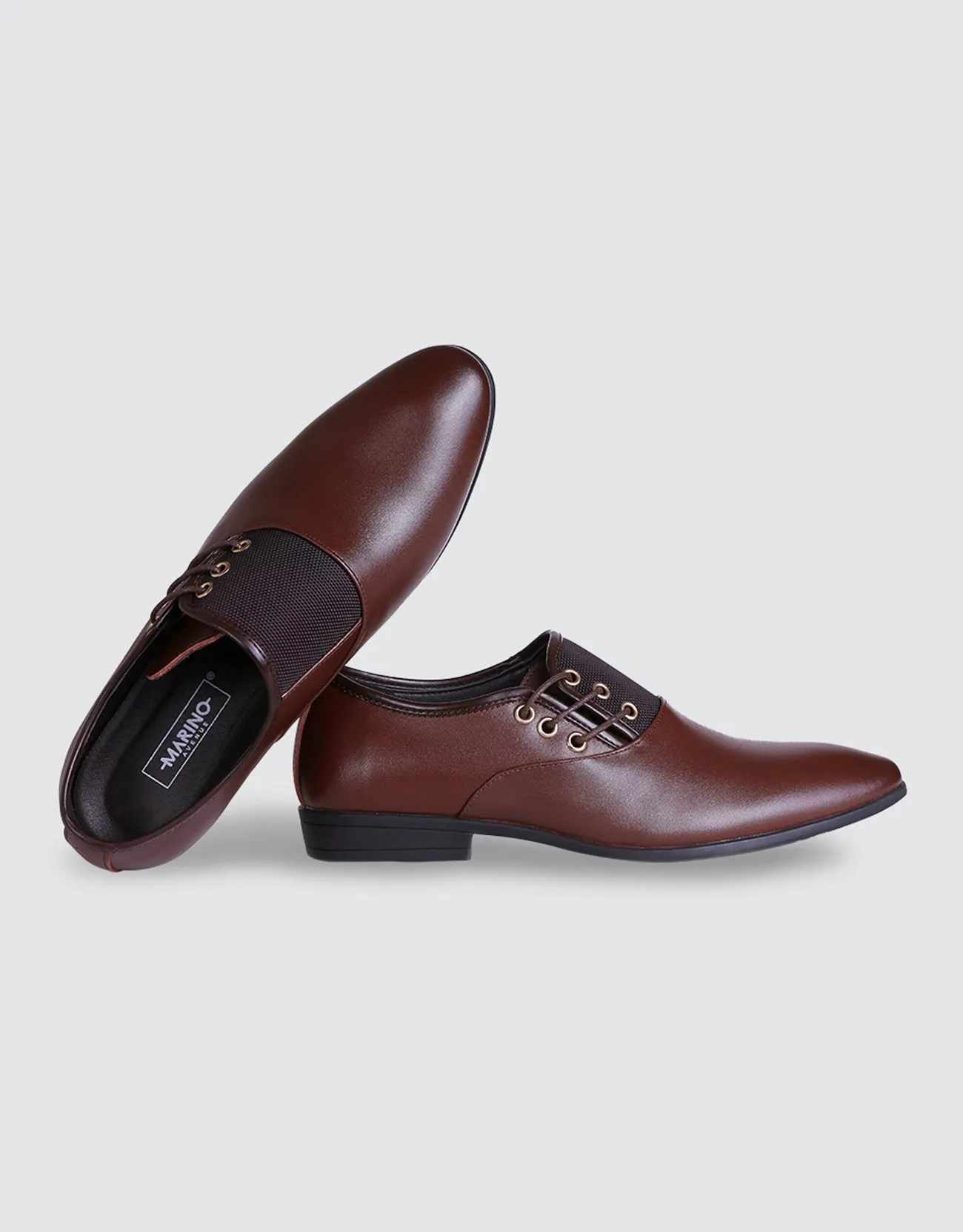 Side Tie Oxford Dress Shoes