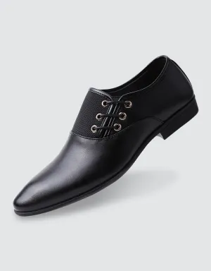 Side Tie Oxford Dress Shoes