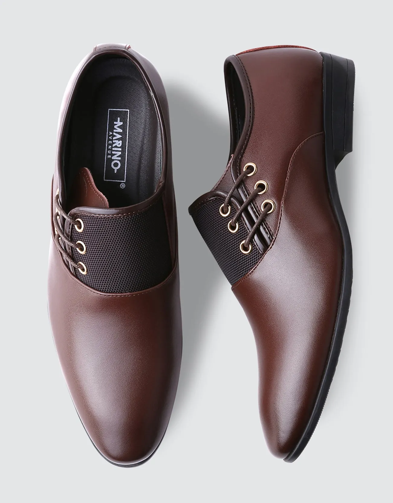 Side Tie Oxford Dress Shoes