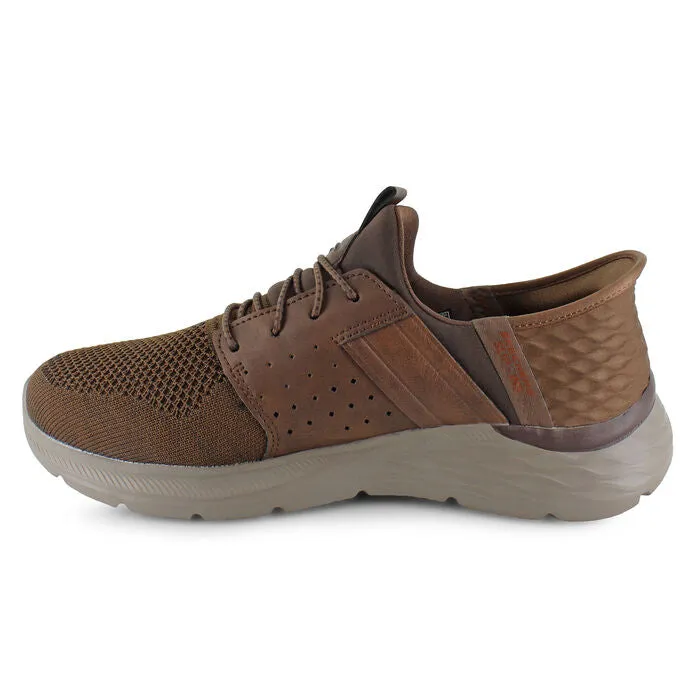 'Skechers' Men's Slip-ins RF: Garner-Newick - Brown (Extra Wide)