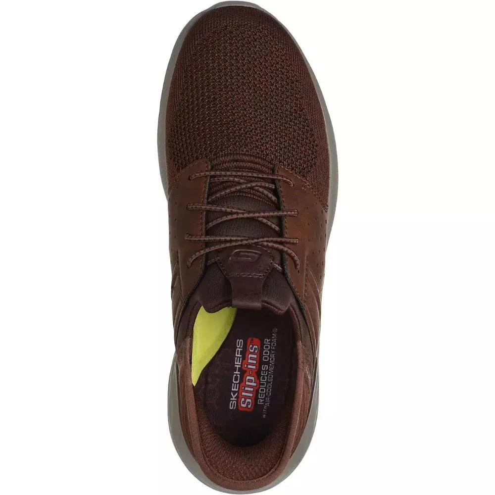 'Skechers' Men's Slip-ins RF: Garner-Newick - Brown (Extra Wide)