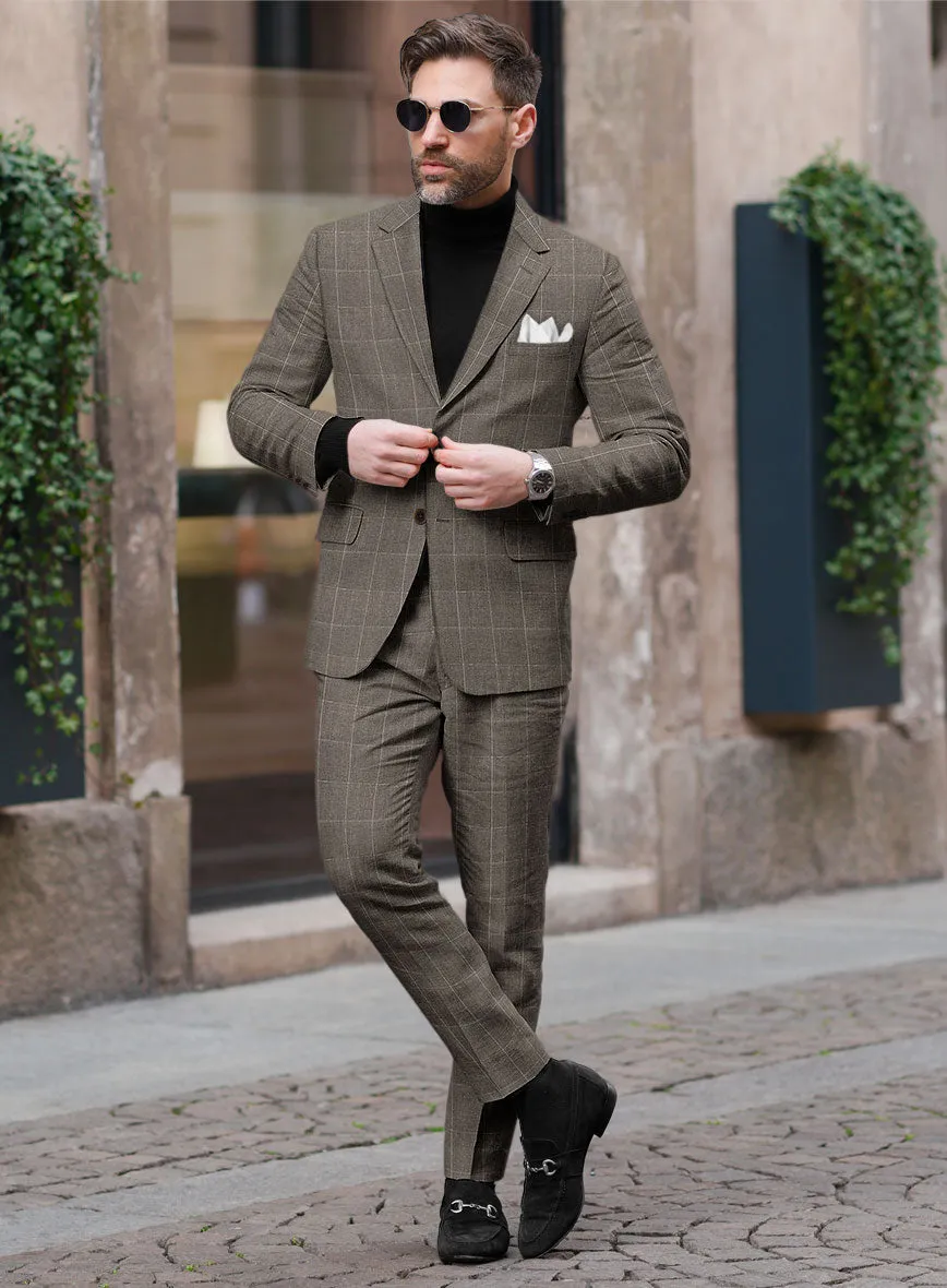 Solbiati Linen Wool Silk Oddo Suit