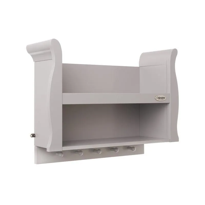 Stamford Sleigh Shelf - Warm Grey