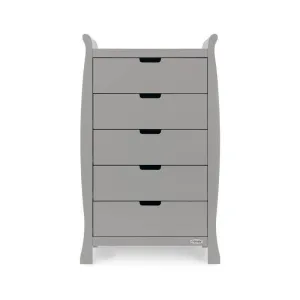 Stamford Tall Chest of Drawers - Warm Grey