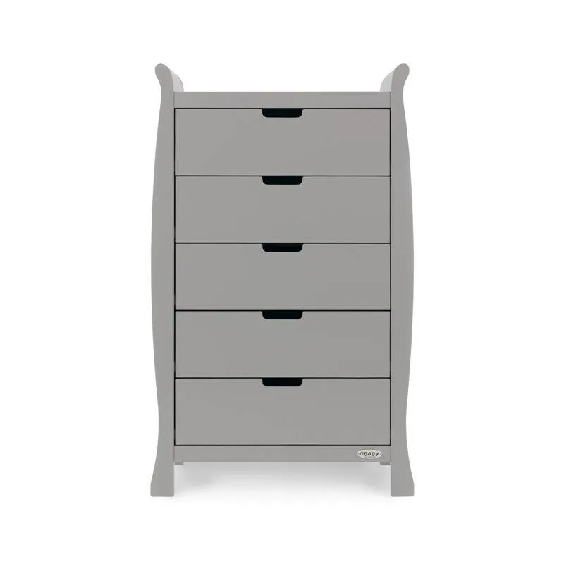 Stamford Tall Chest of Drawers - Warm Grey