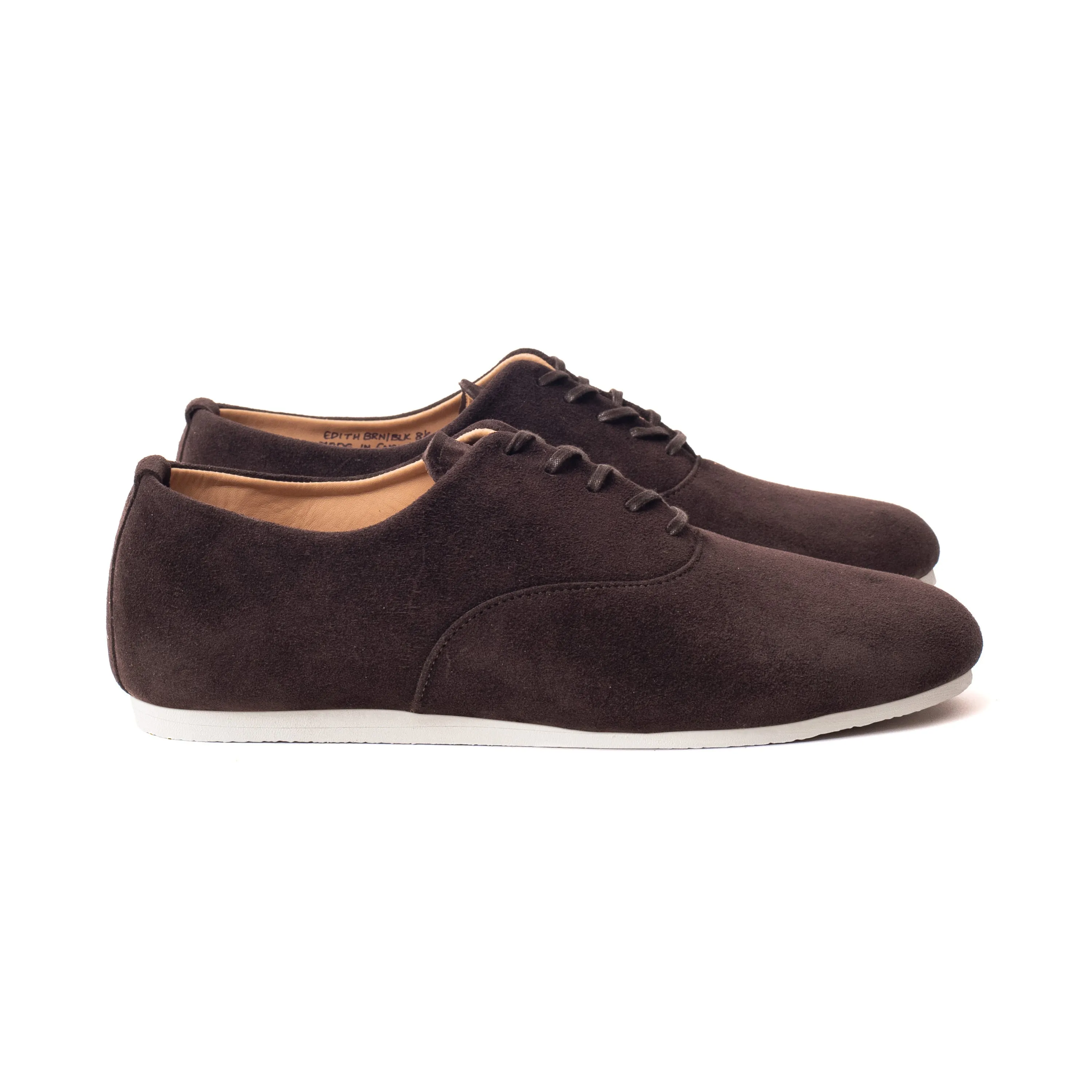 Talbot Oxford Shoe - Brown Janus Calf Suede