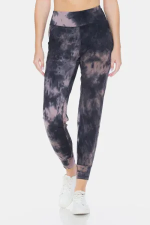 Tie-Dye High Waist Cropped Leggings