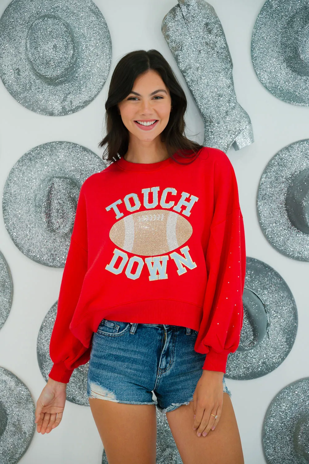 TOUCHDOWN FOOTBALL PULLOVERS