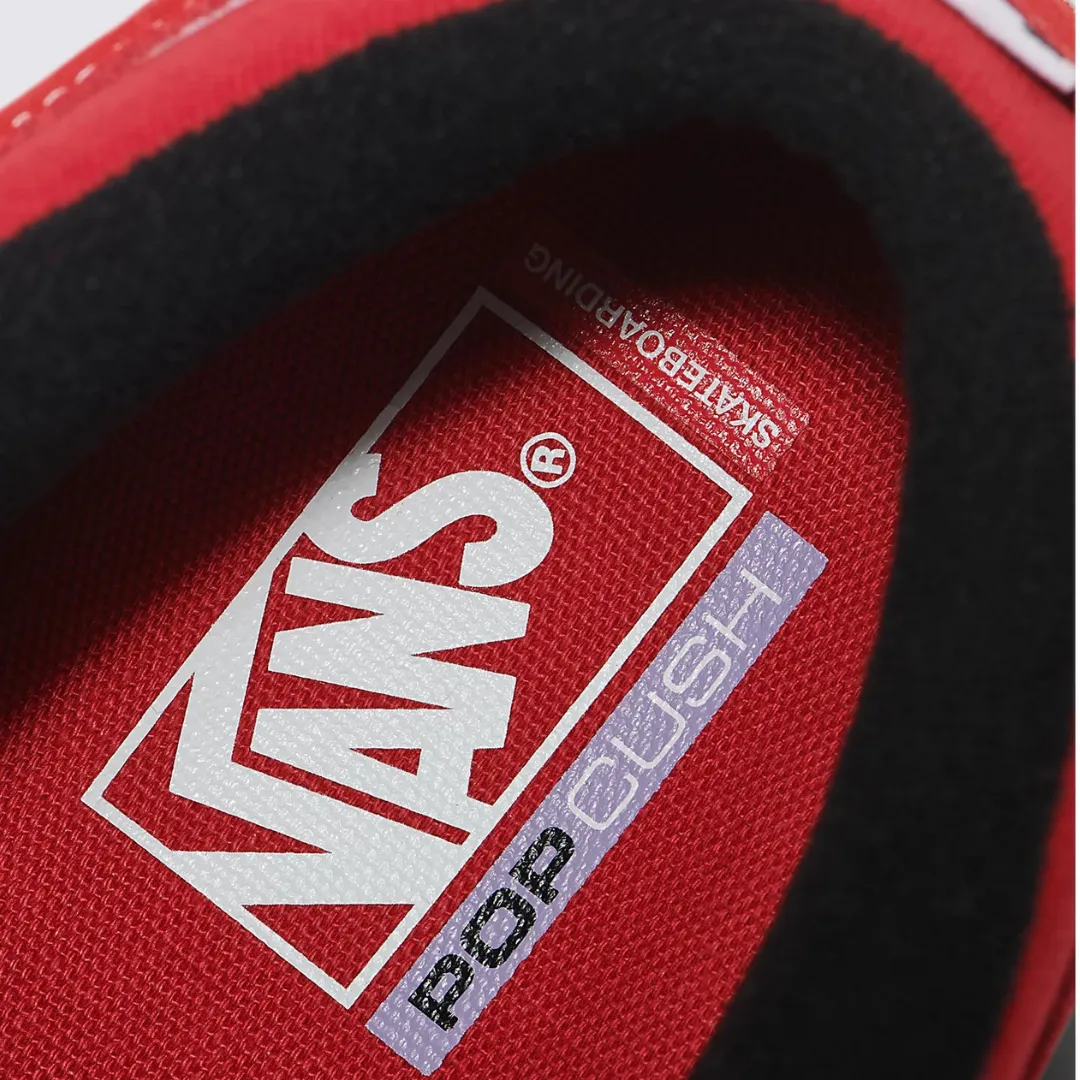 Vans Skate Half Cab Red / White Skate Shoes