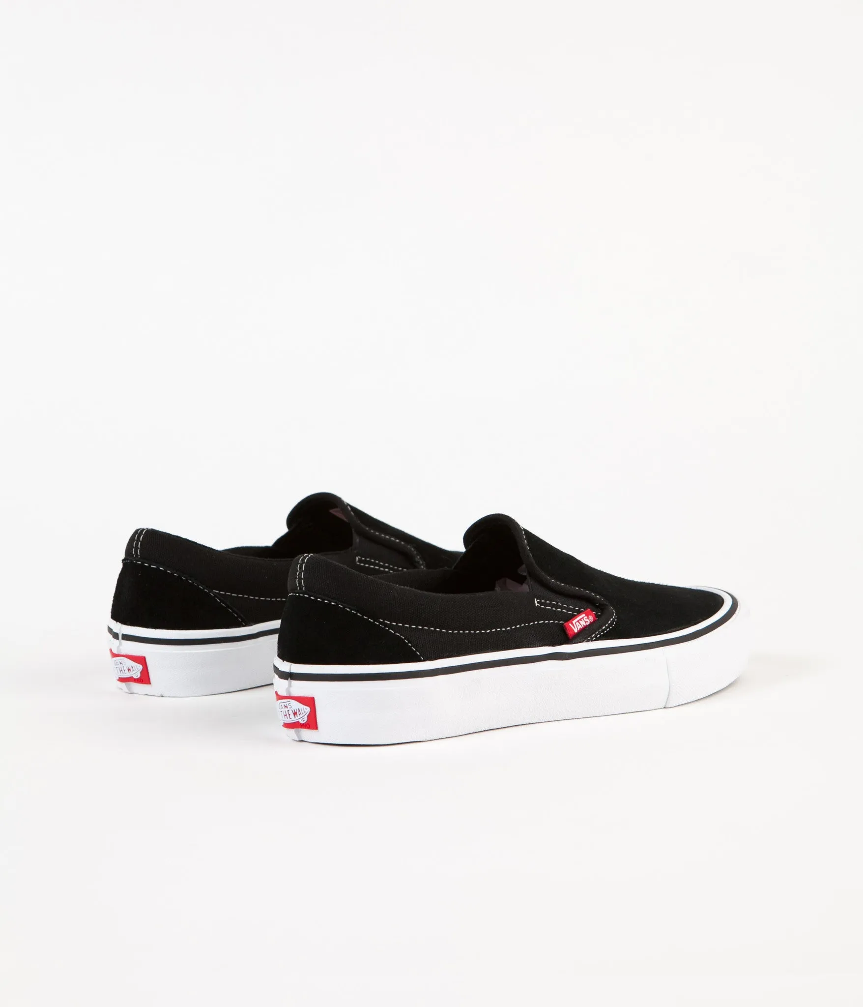 Vans Slip On Pro Shoes - Black / White / Gum