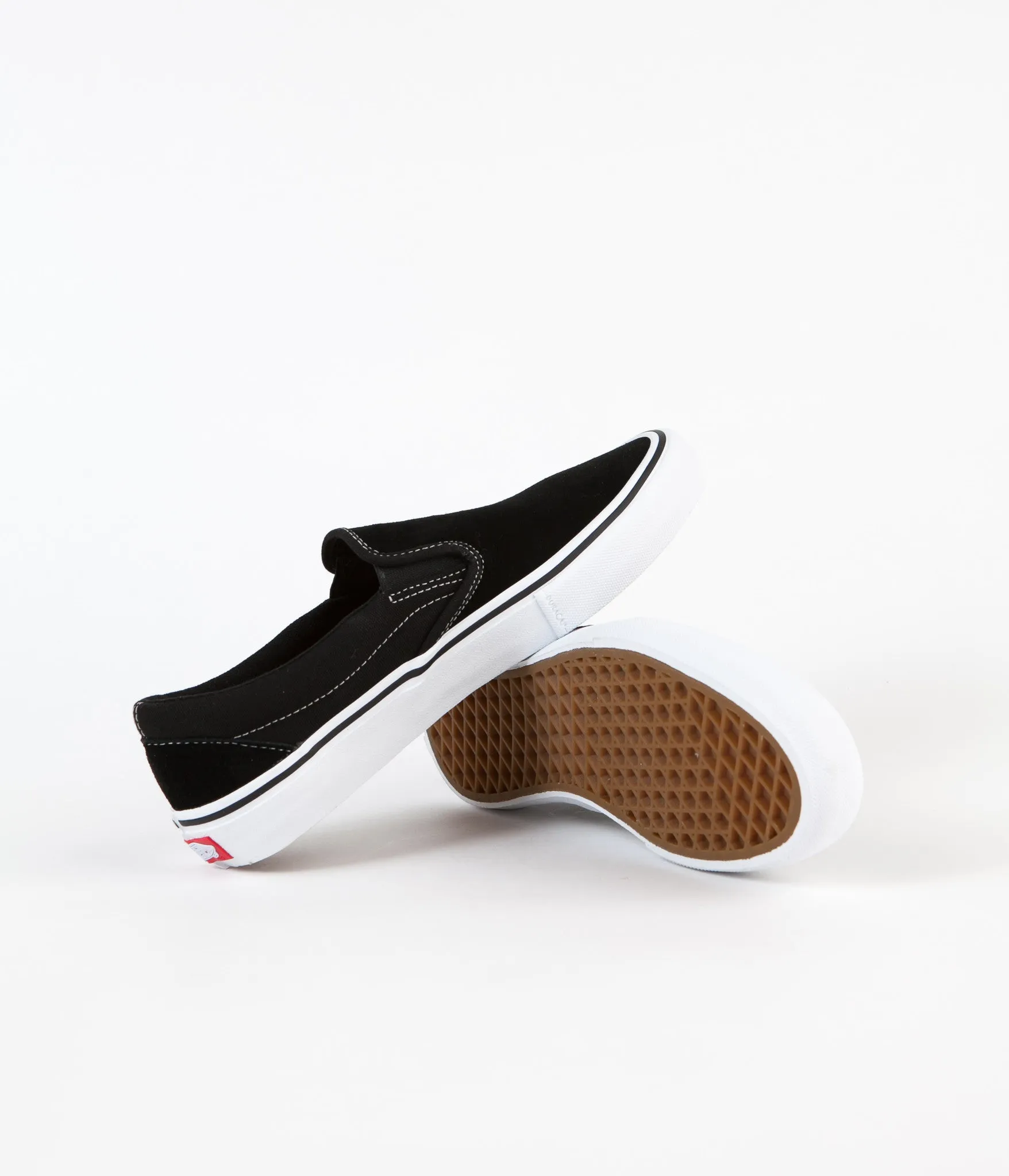 Vans Slip On Pro Shoes - Black / White / Gum