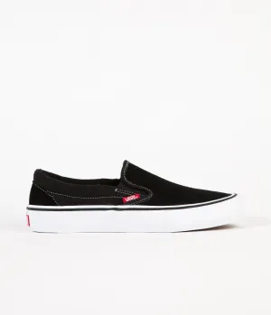 Vans Slip On Pro Shoes - Black / White / Gum