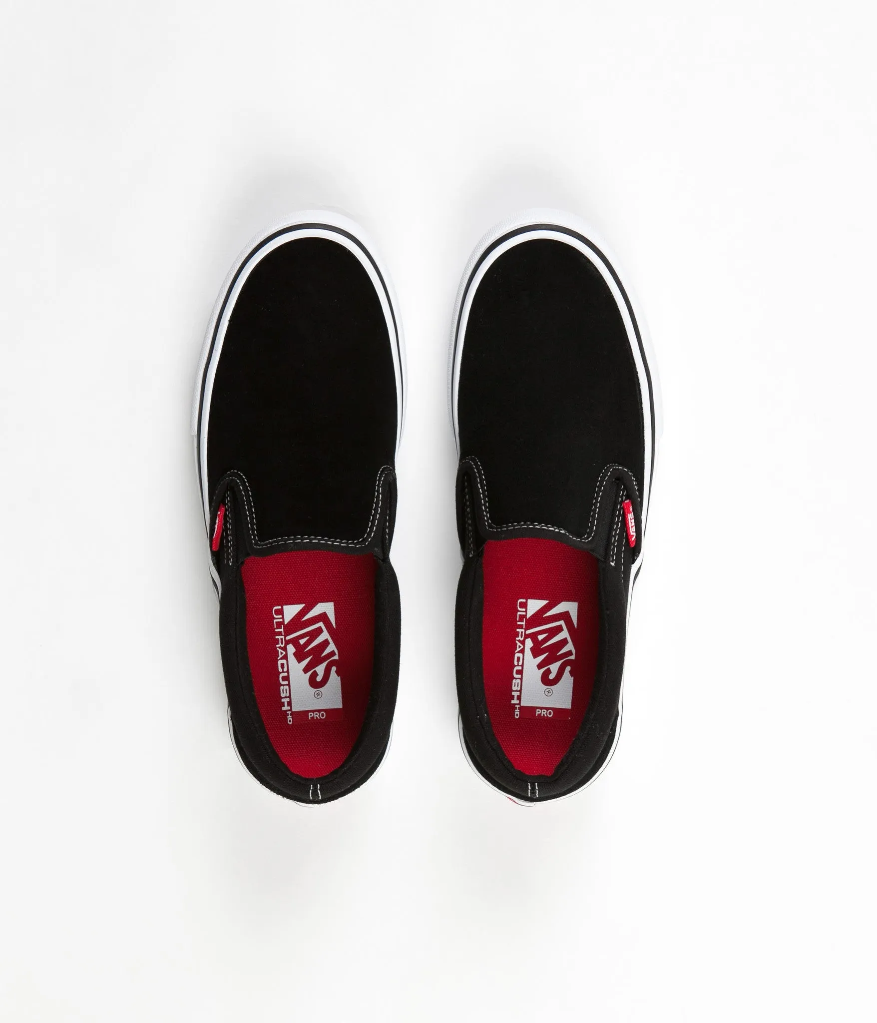 Vans Slip On Pro Shoes - Black / White / Gum