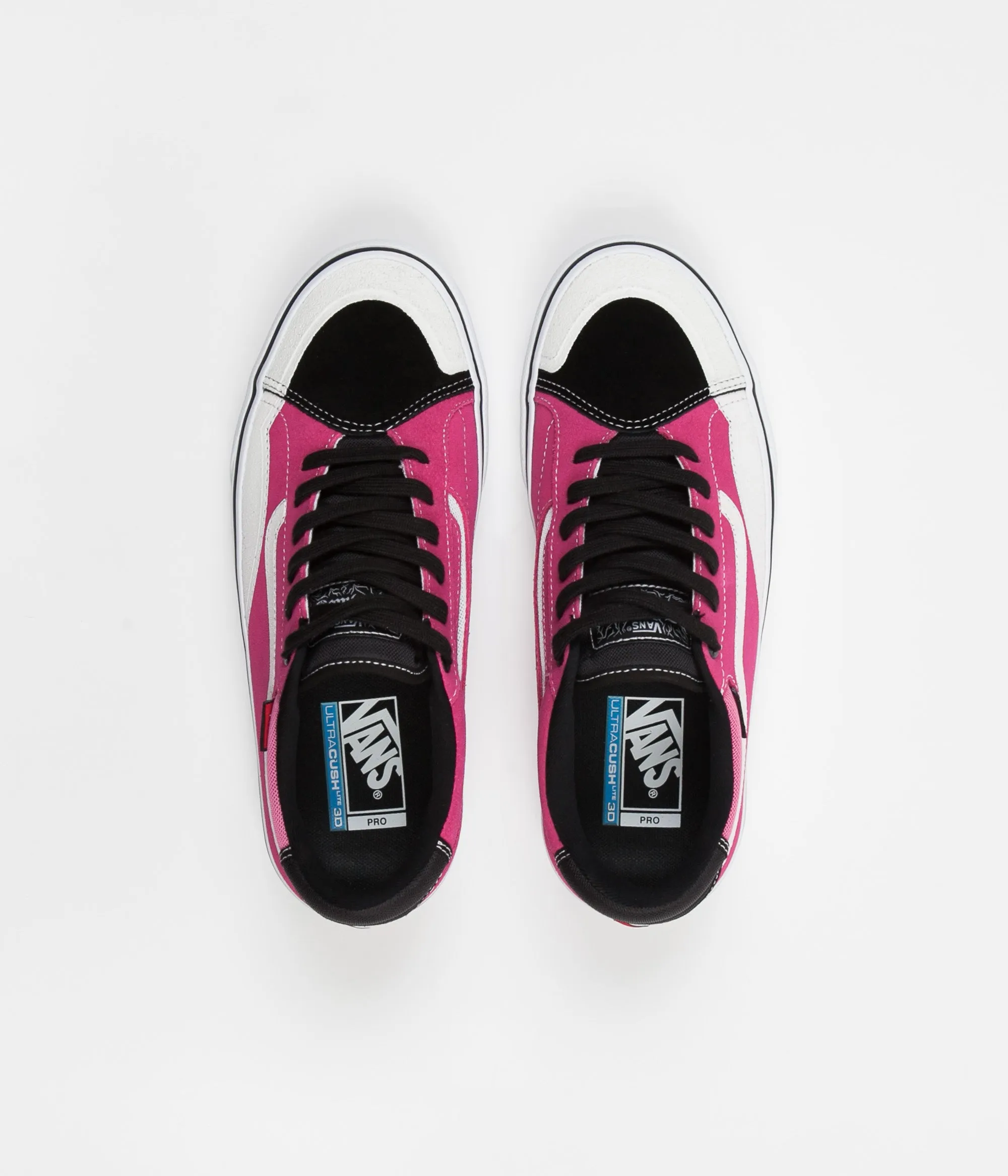 Vans TNT Advanced Prototype Shoes - Black / Magenta / White