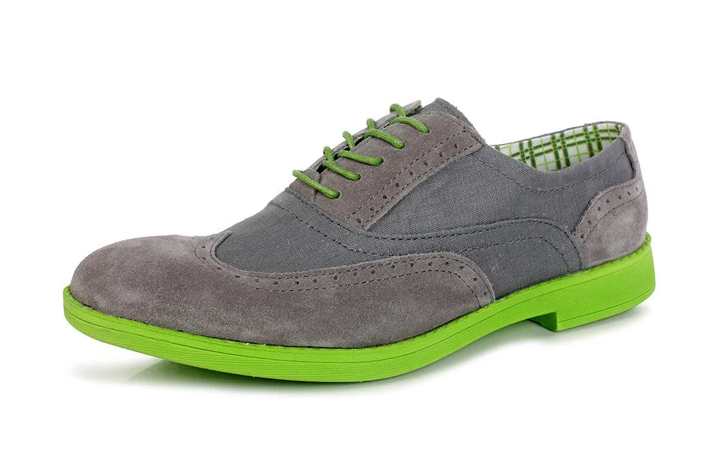 Vinci Charcoal/Neon Green