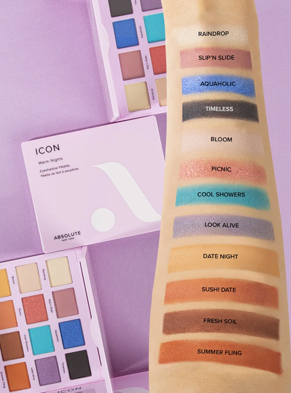 Warm Nights Icon Eyeshadow Palette