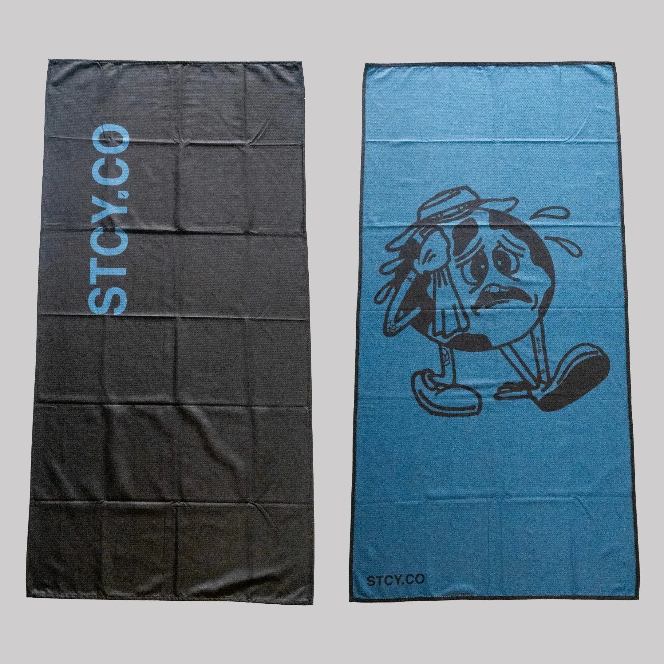 WARM WORLD BEACH TOWEL / STEEL BLUE