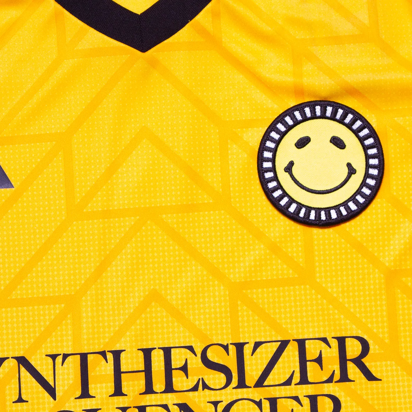 Wasted Heroes FC Icon 23 - Jersey - Yellow Geo Smiley