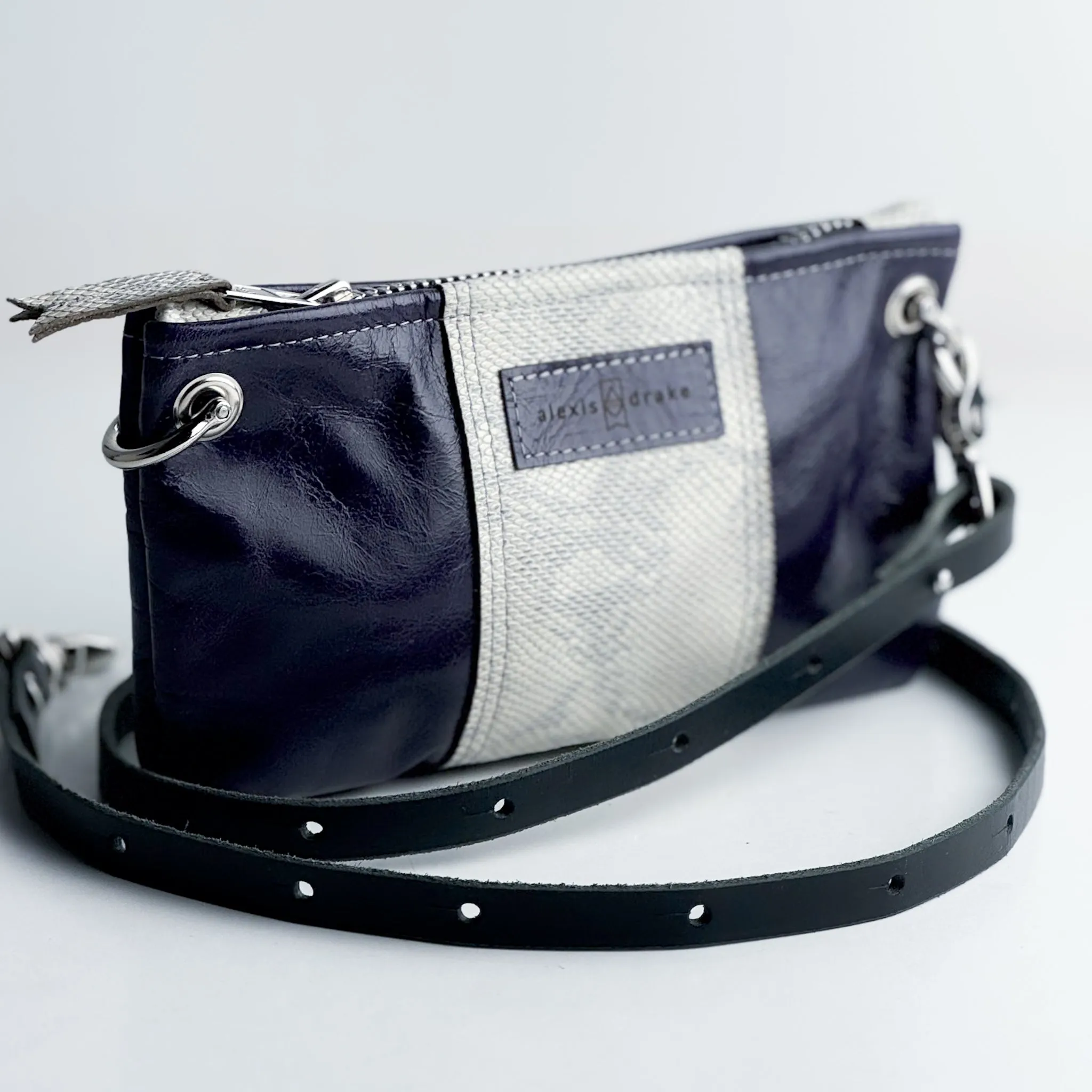 Western Woods Collection | Belt Bag Crossbody | Elderberry   Winter Python