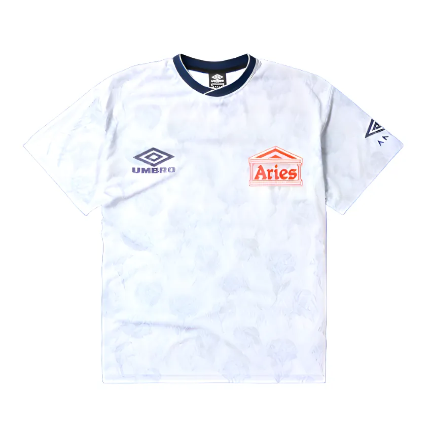 WHITE ROSES SS FOOTBALL JERSEY / ARIES x UMBRO