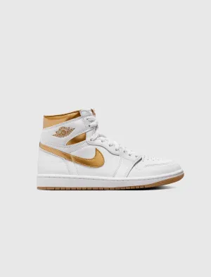 WOMEN'S AIR JORDAN 1 RETRO HIGH OG "METALLIC GOLD"