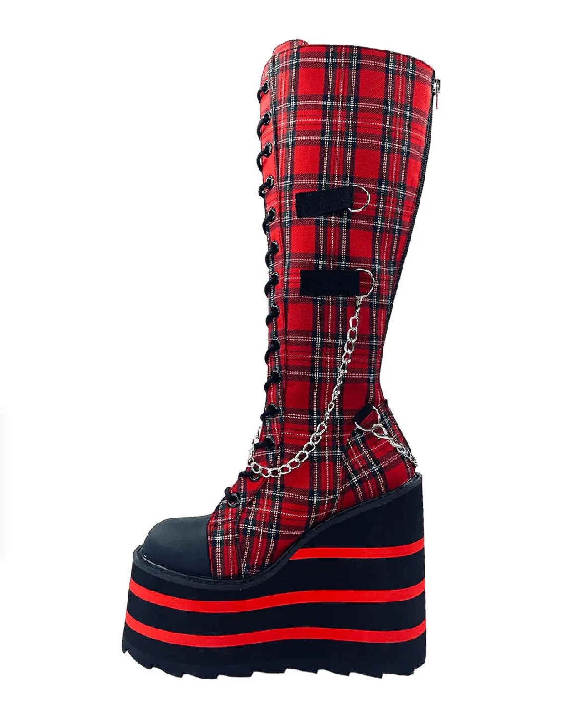 YRU Detention Plaid BNDG Boots