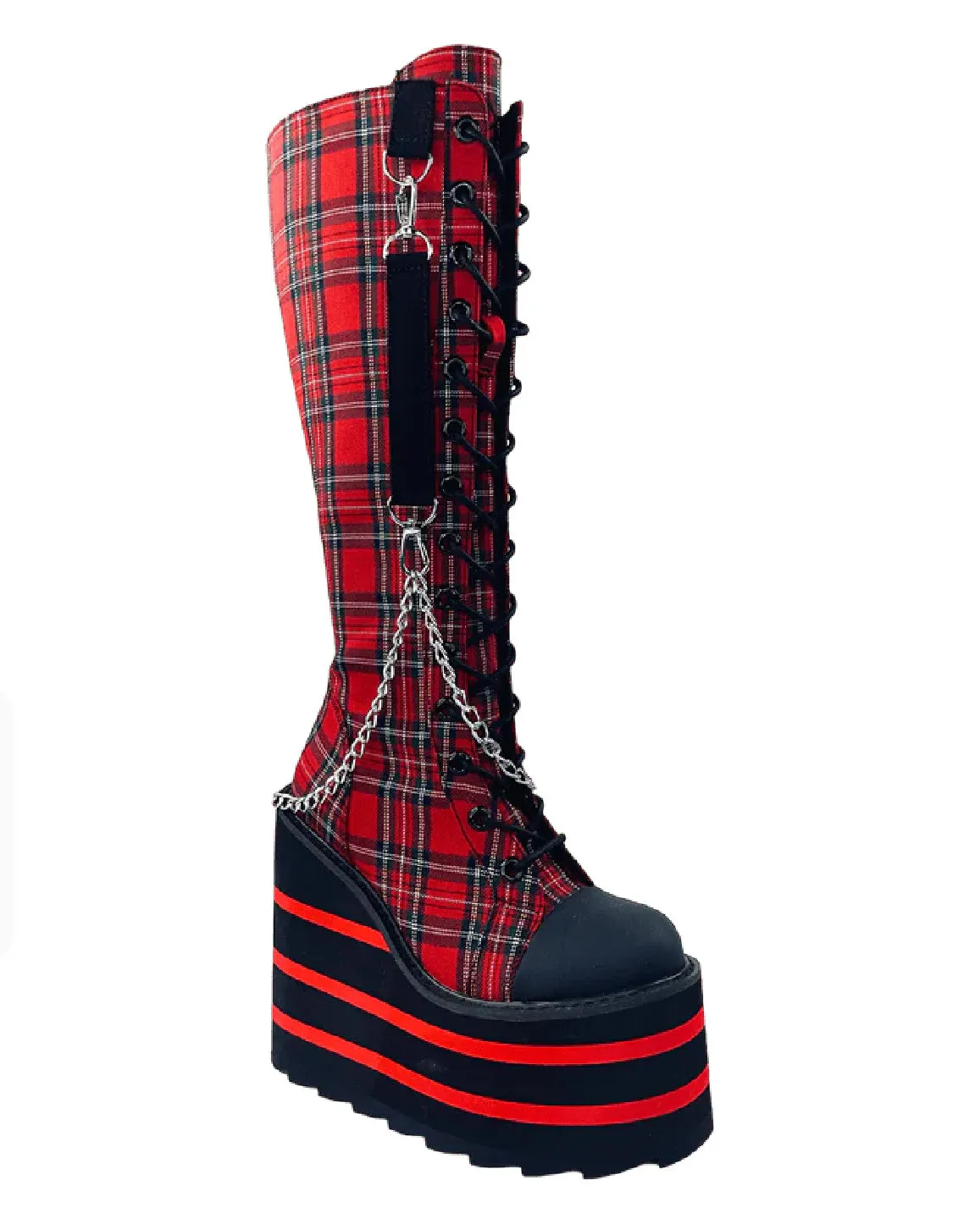 YRU Detention Plaid BNDG Boots